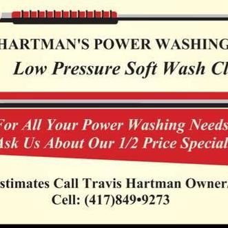 Hartman’s Power Washing Service (Soft Washing)
