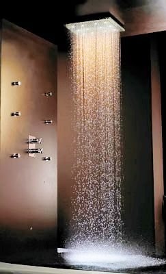 Custom bath shower - Designed and constructed by 
