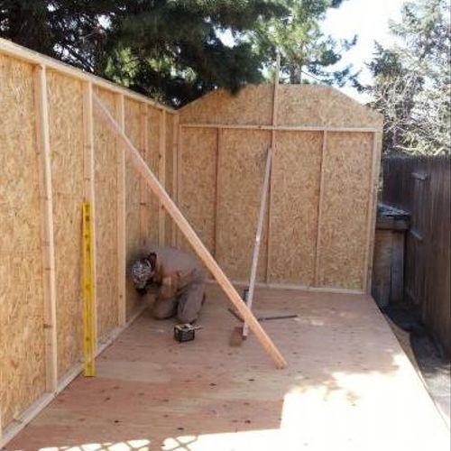 Design and Build Exterior Shed