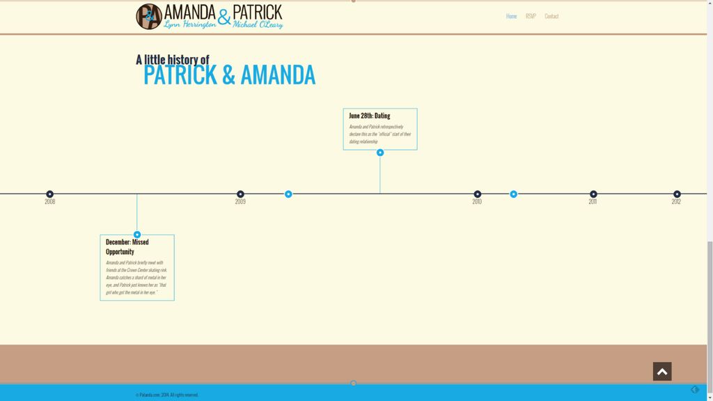 Patrick O'Leary"s and Amanda Herrington's Website 