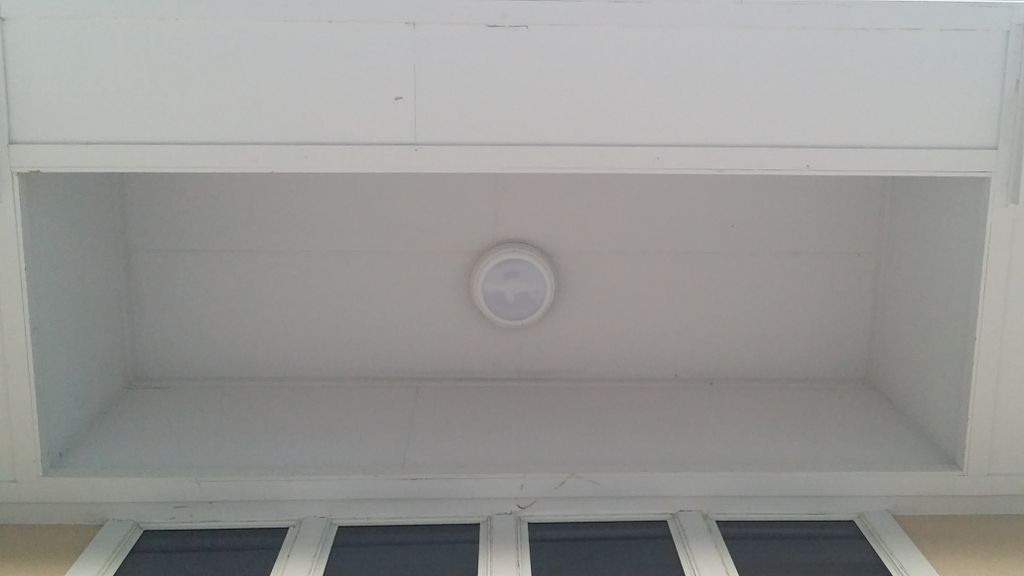 After power washing high ceilings on commercial bu