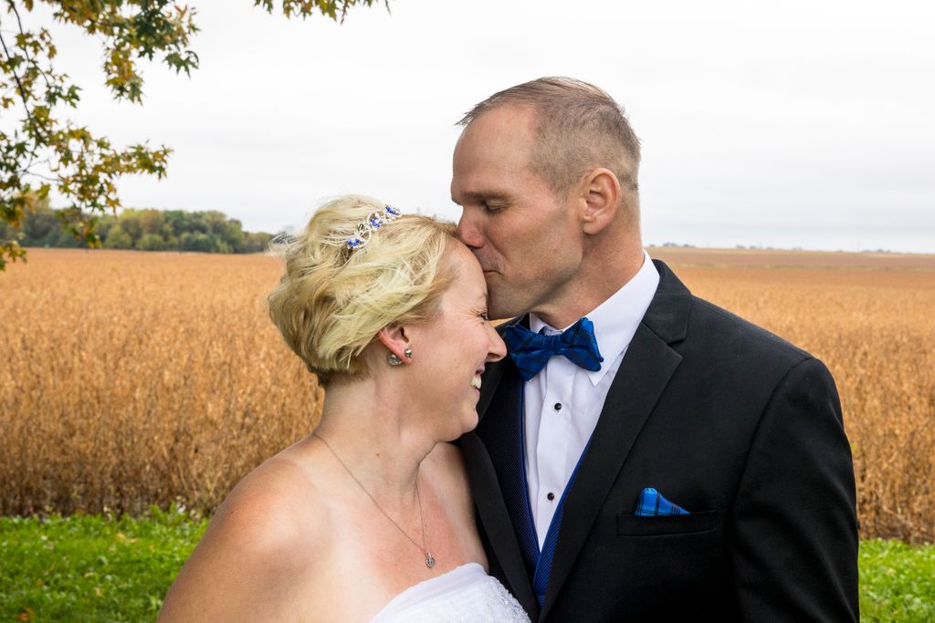 Wedding--A Tender Moment