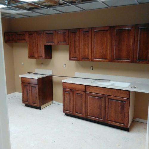 Cabinets  and Counter Tops installed by C and J Co