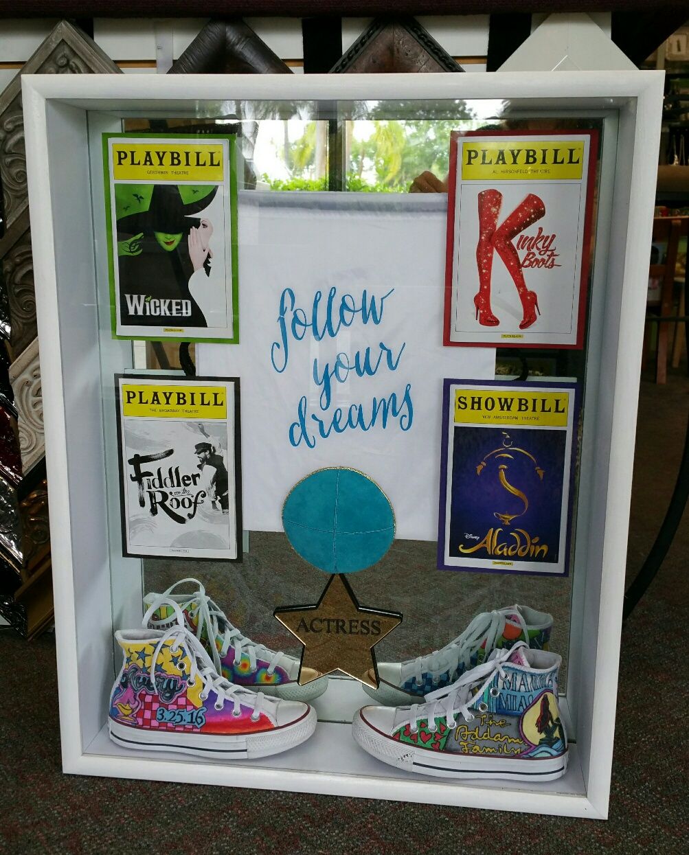 Shadow boxes are our specialty, we recommended a p