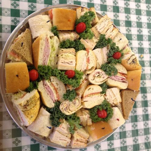 Cozy's top 5 assorted sandwich platter