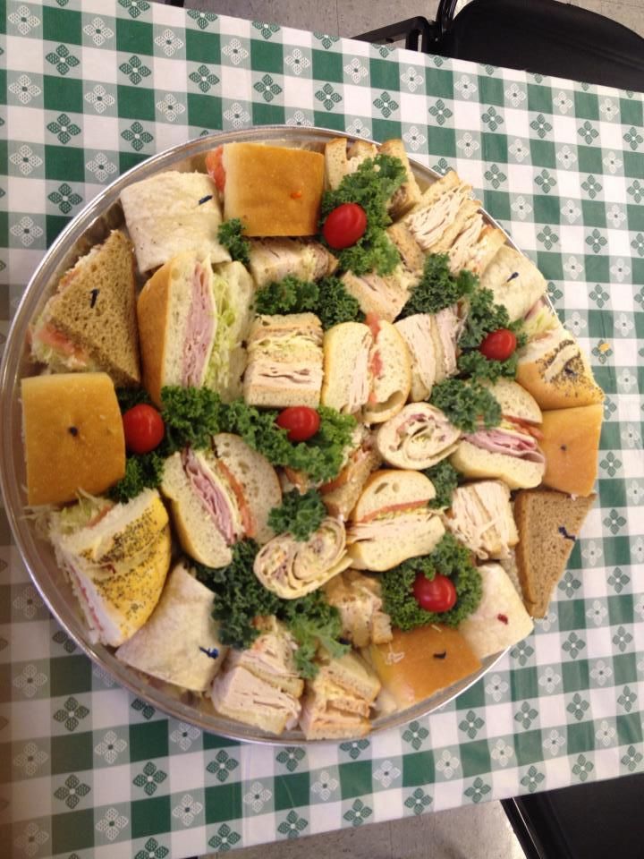 Cozy's top 5 assorted sandwich platter