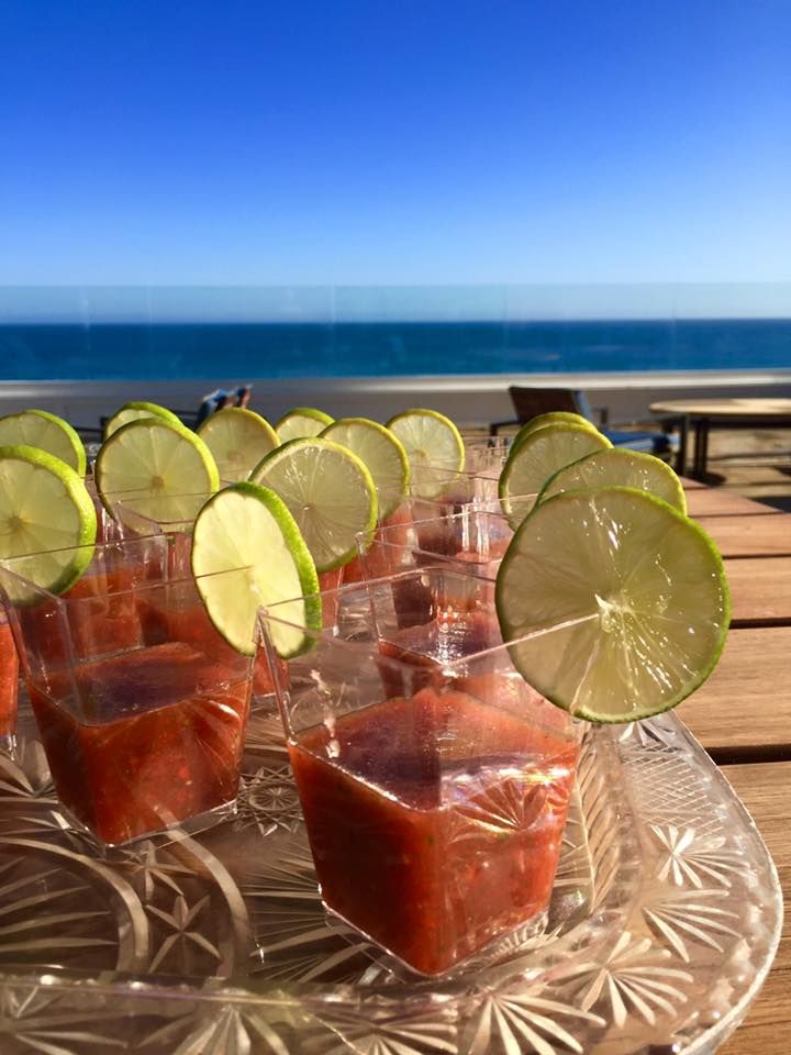 Watermelon Jalapeno Gazpacho Shooters