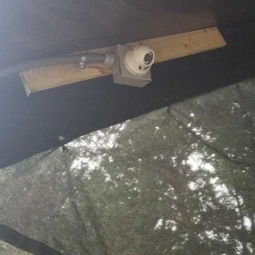 Camera installed 200' away from house