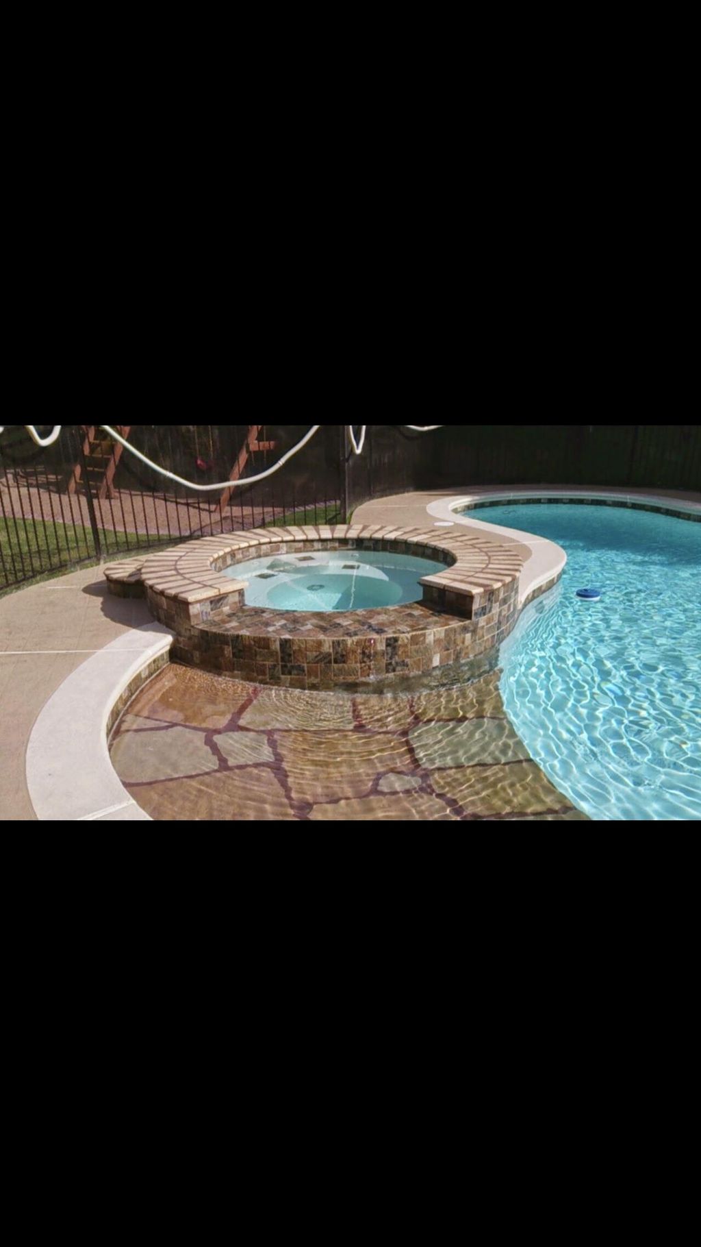 Luxury pools and spas