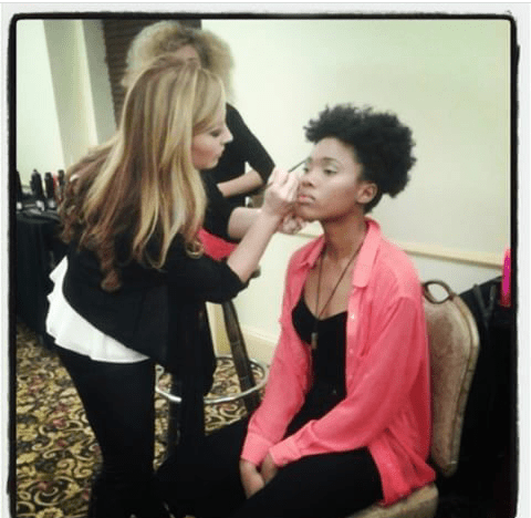 Laura is MUA here at Style Week Providence, RI
