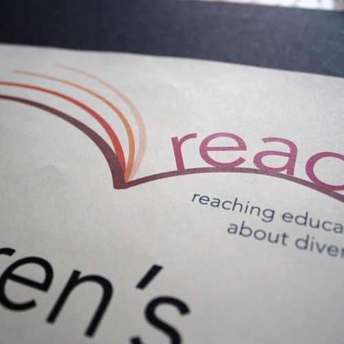 Reaching Educators About Diversity: logo design