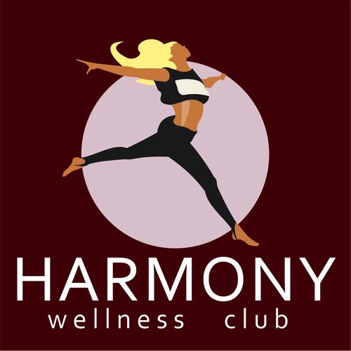 Harmony Wellness Club Logo Design