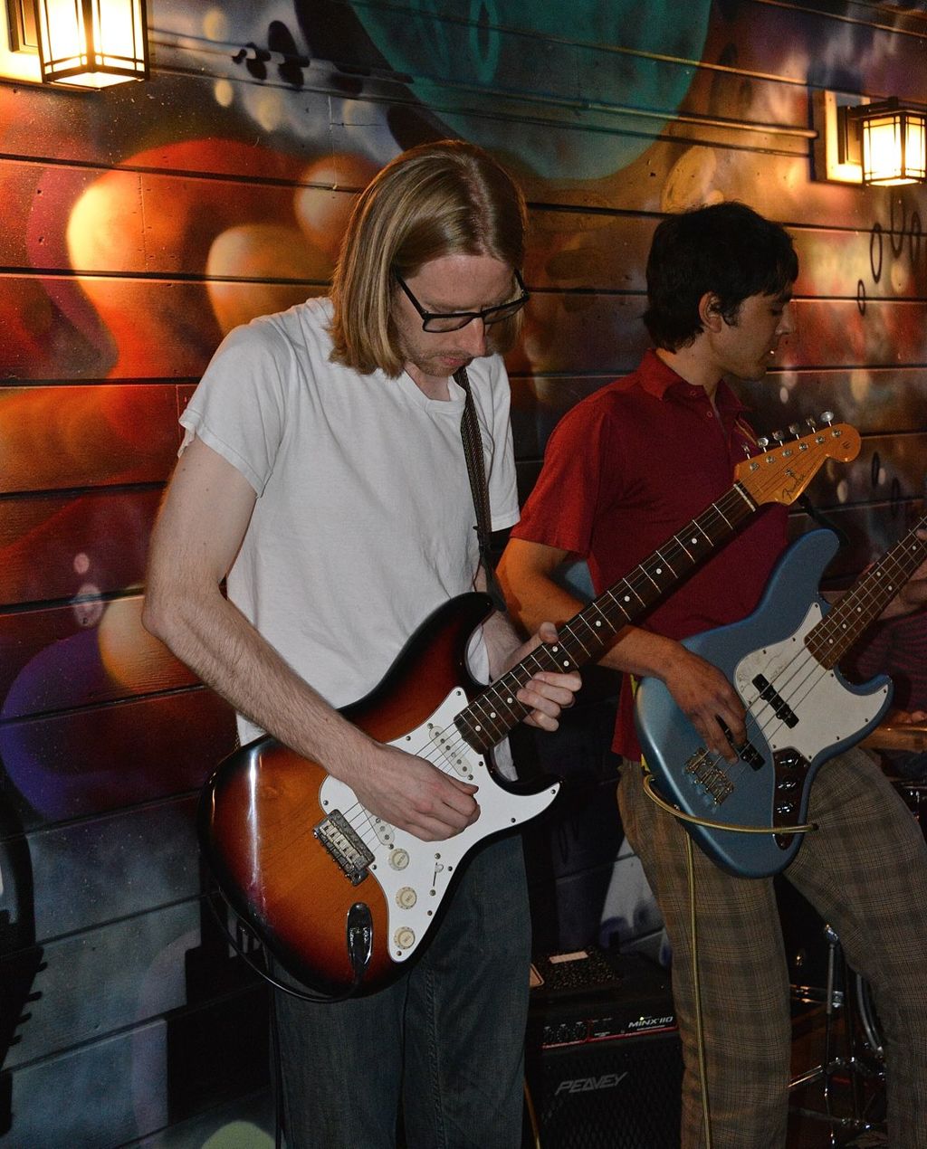 Me (on the left) in action busting out some sweet 