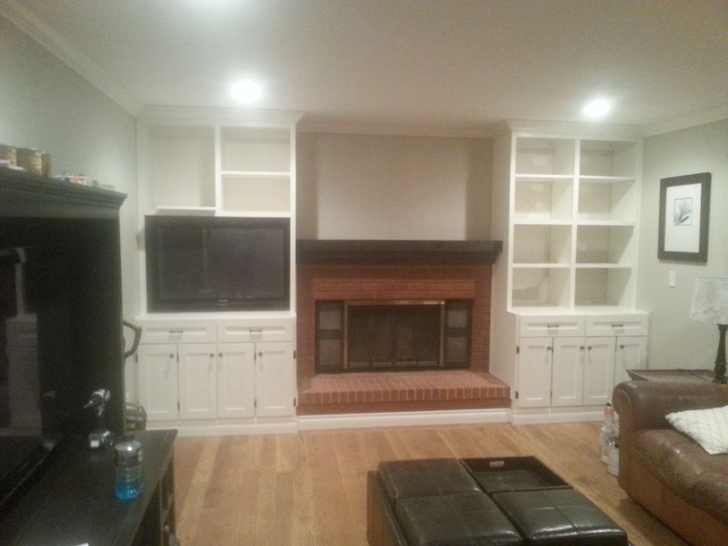 Rebuild cabinet,drawers & brick work