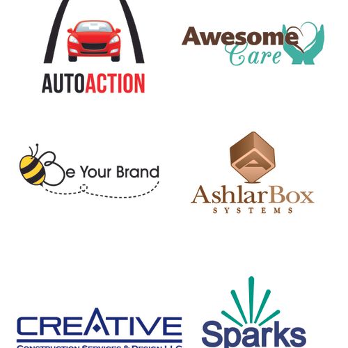 Some logos that we designed for various companies