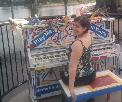 A field trip to play the "Street Pianos!"