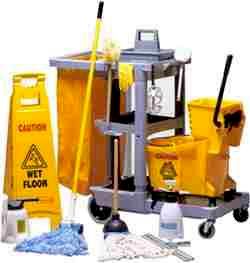 We offer professional janitorial solutions as well