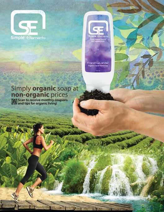 Magazine ad - Photoshop manipulation/ collage