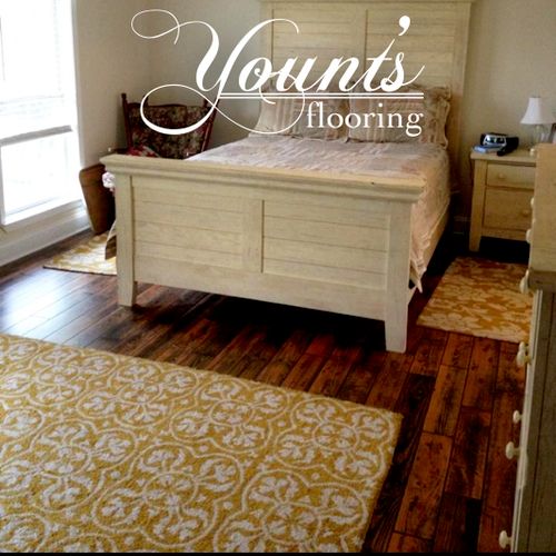 Want to redo your bedroom with wood flooring?