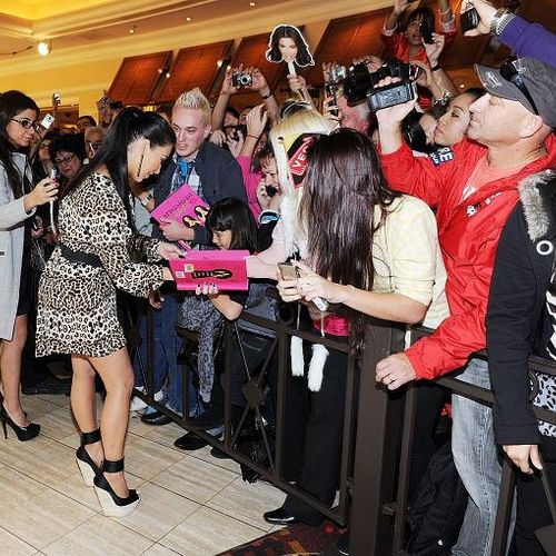 Kardashian Signing Autographs