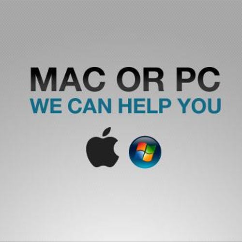 Mac or Windows, we'll work for you!