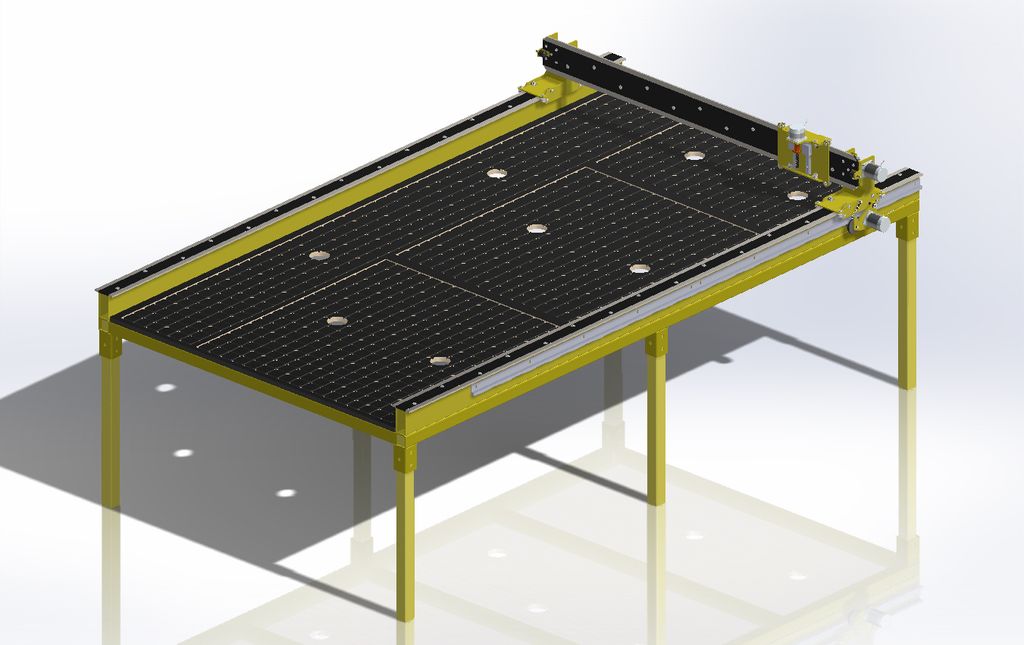 Industrial grade CNC Router designed and manufactu