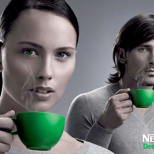 Nescafé advertisiment promoting the launch of thei