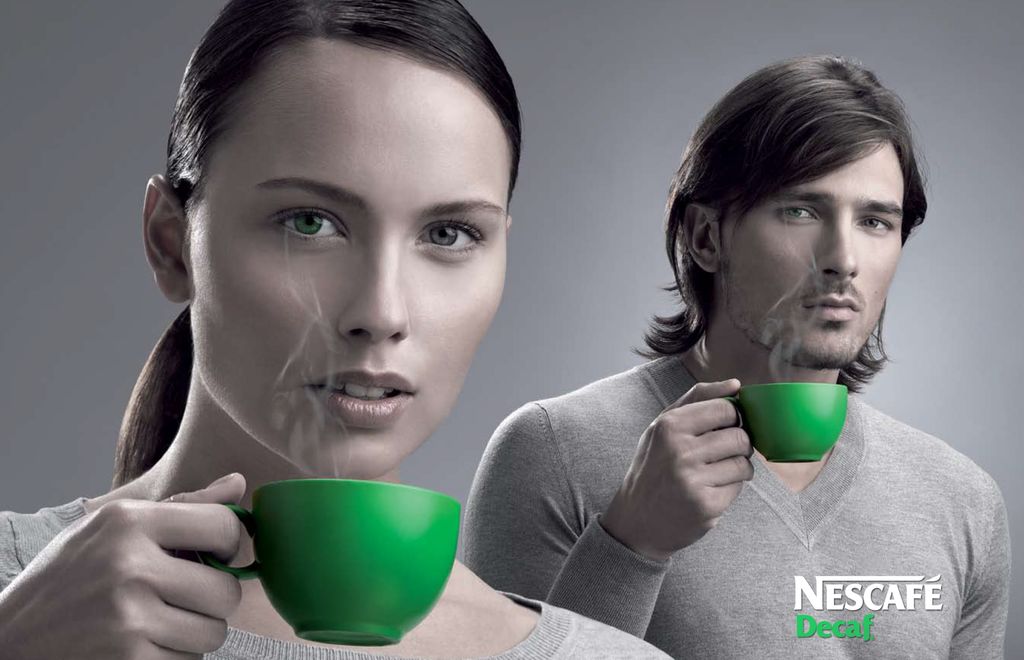 Nescafé advertisiment promoting the launch of thei