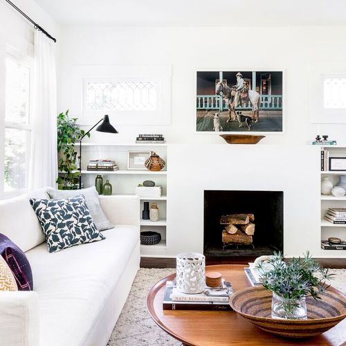 Heidi Caillier Design | Seattle living room