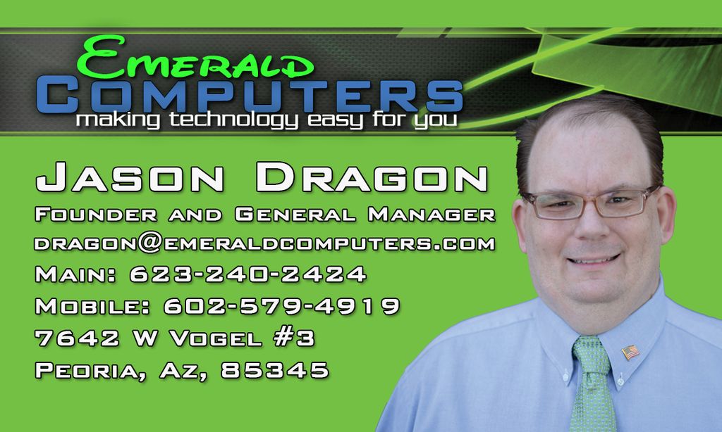 My business Card.