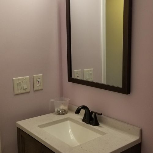 Bathroom remodel in Lawrence 