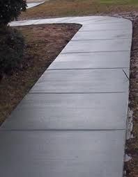Driveway/walkway Concrete