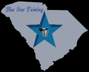 Blue Star Painting
