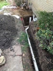 Under Ground New Sewer Main