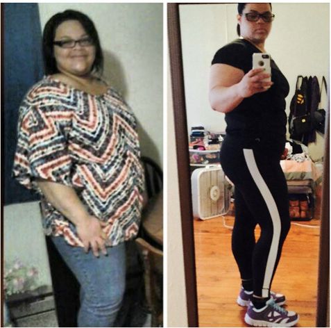 My clients transformation with Hackman Fitness.