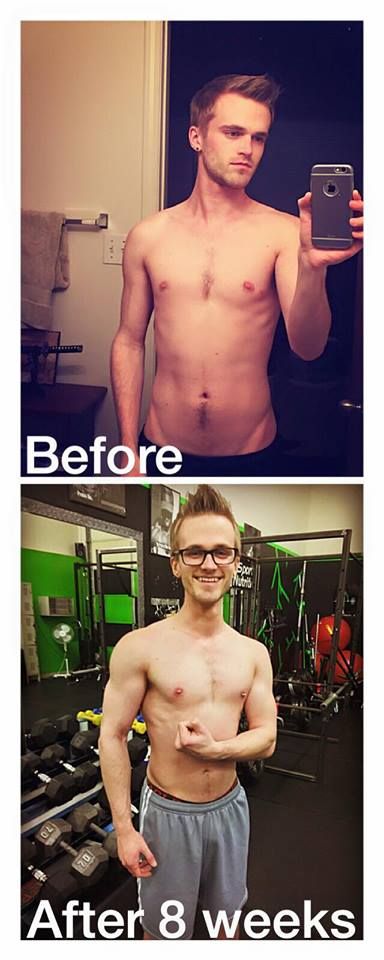 my client Justin Mihkelson. Making huge gains in o