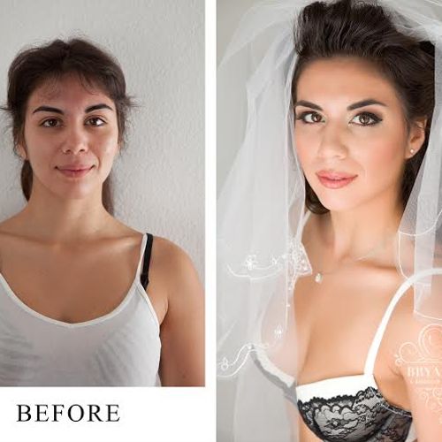 Bridal Boudoir Before & After
