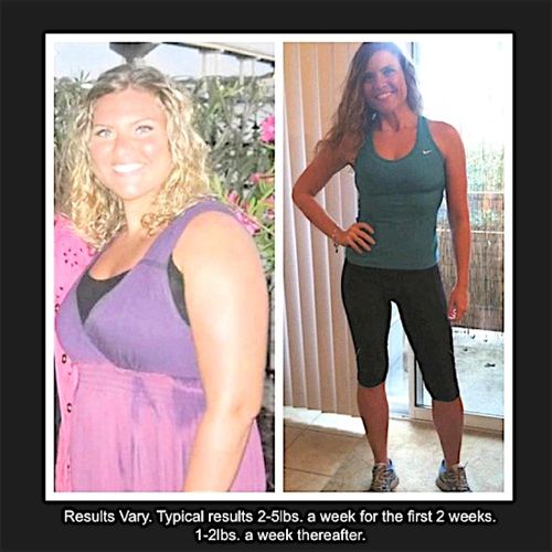 Cambria has lost a total of 60 lbs. she began prog