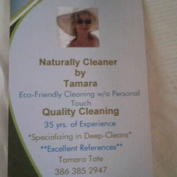 Naturally Cleaner by Tamara - eco-friendly