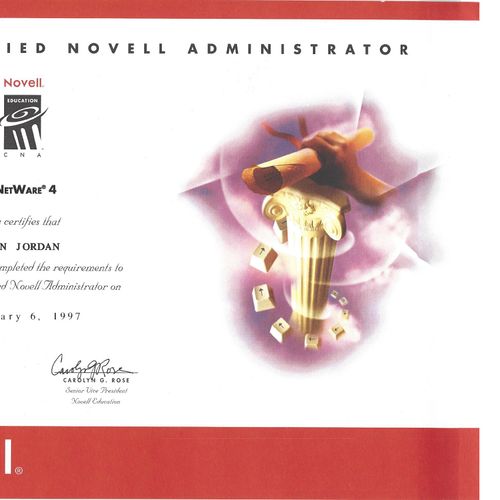 Novell Netware Certification