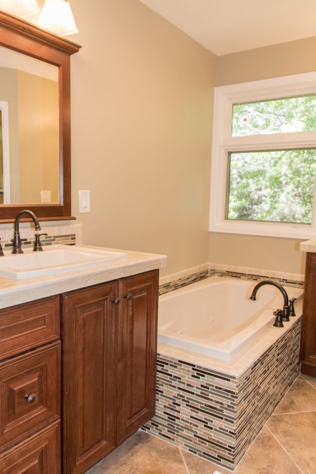 Complete master bathroom renovation (two)