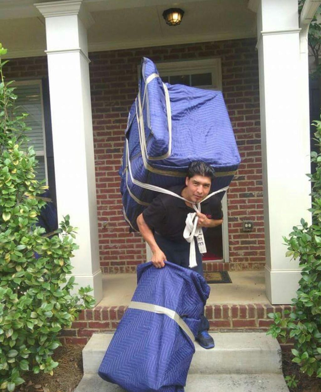 Handling heavy furniture is best left to an experi