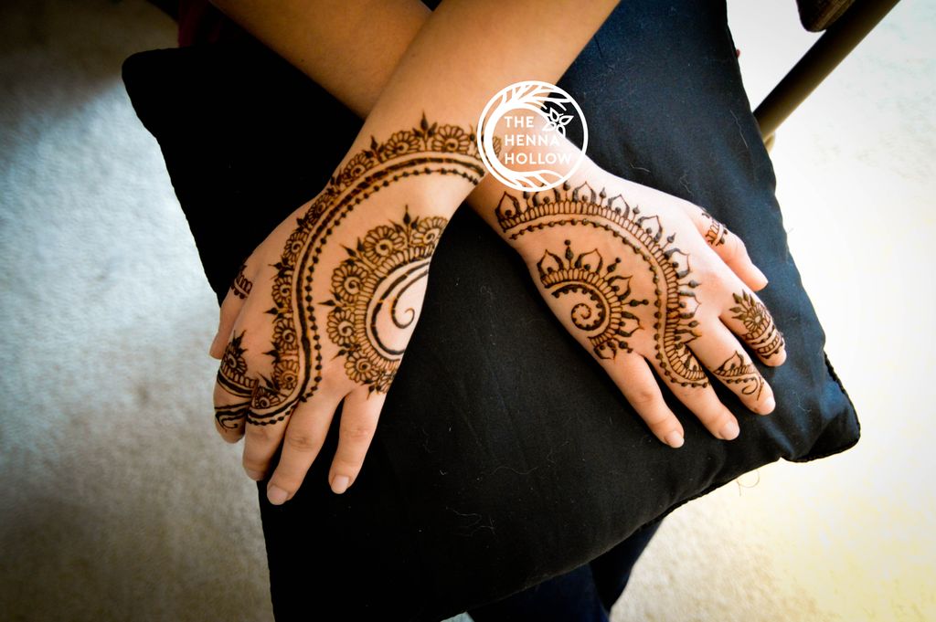 This design is famous with henna artists all over 