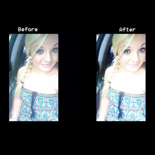 Before/After images, more clarity added and more s