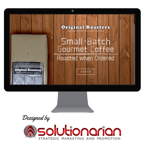 Original Roaster Coffee Website Design