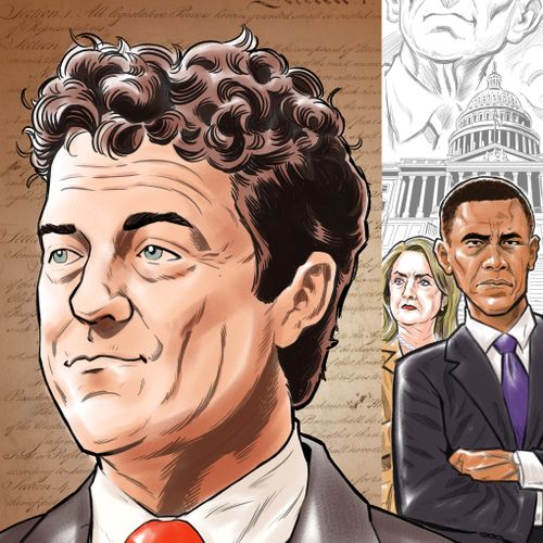 Cover Artwork, "Political Power: Rand Paul" from B