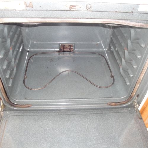 Oven AFTER it was cleaned by Germacide Cleaning So