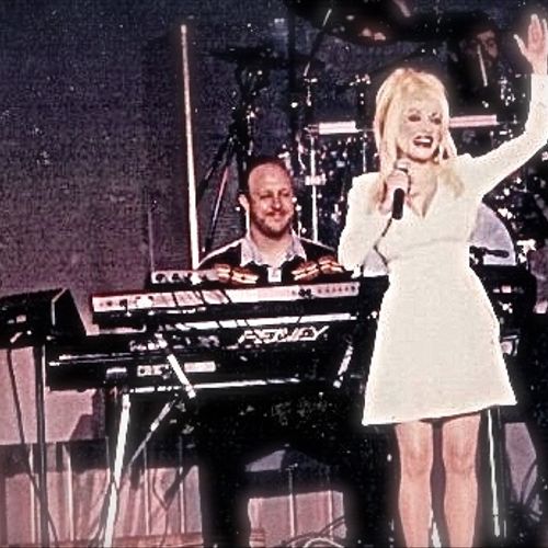 Playing piano for Dolly