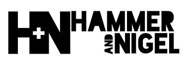 The logo of the highly popular "Hammer and Nigel S