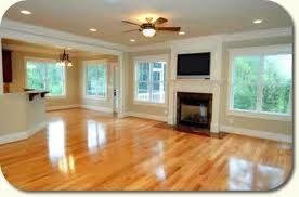 We did bamboo wood flooring for this living room.